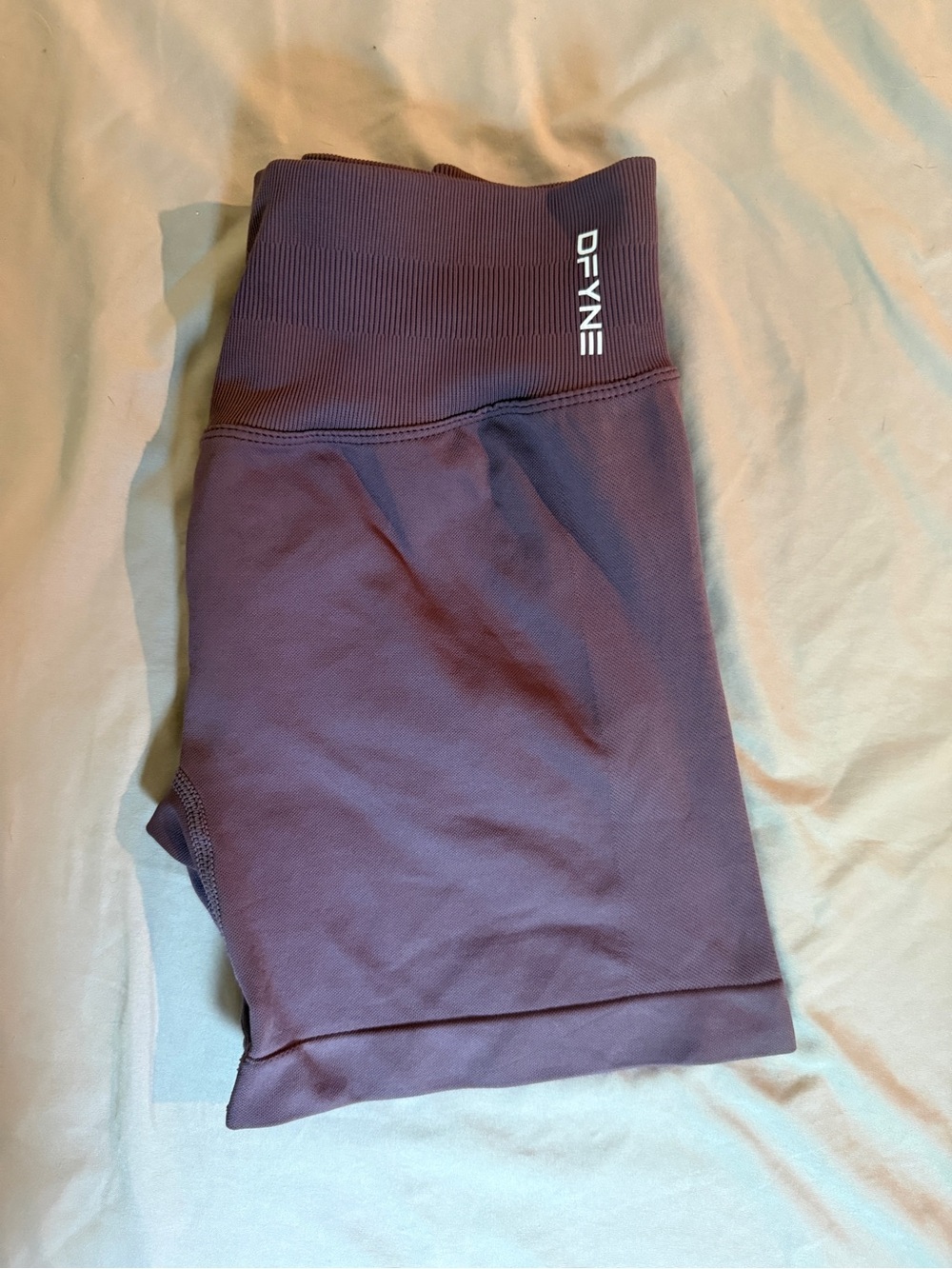 High-Waisted Purple Women’s Performance Shorts